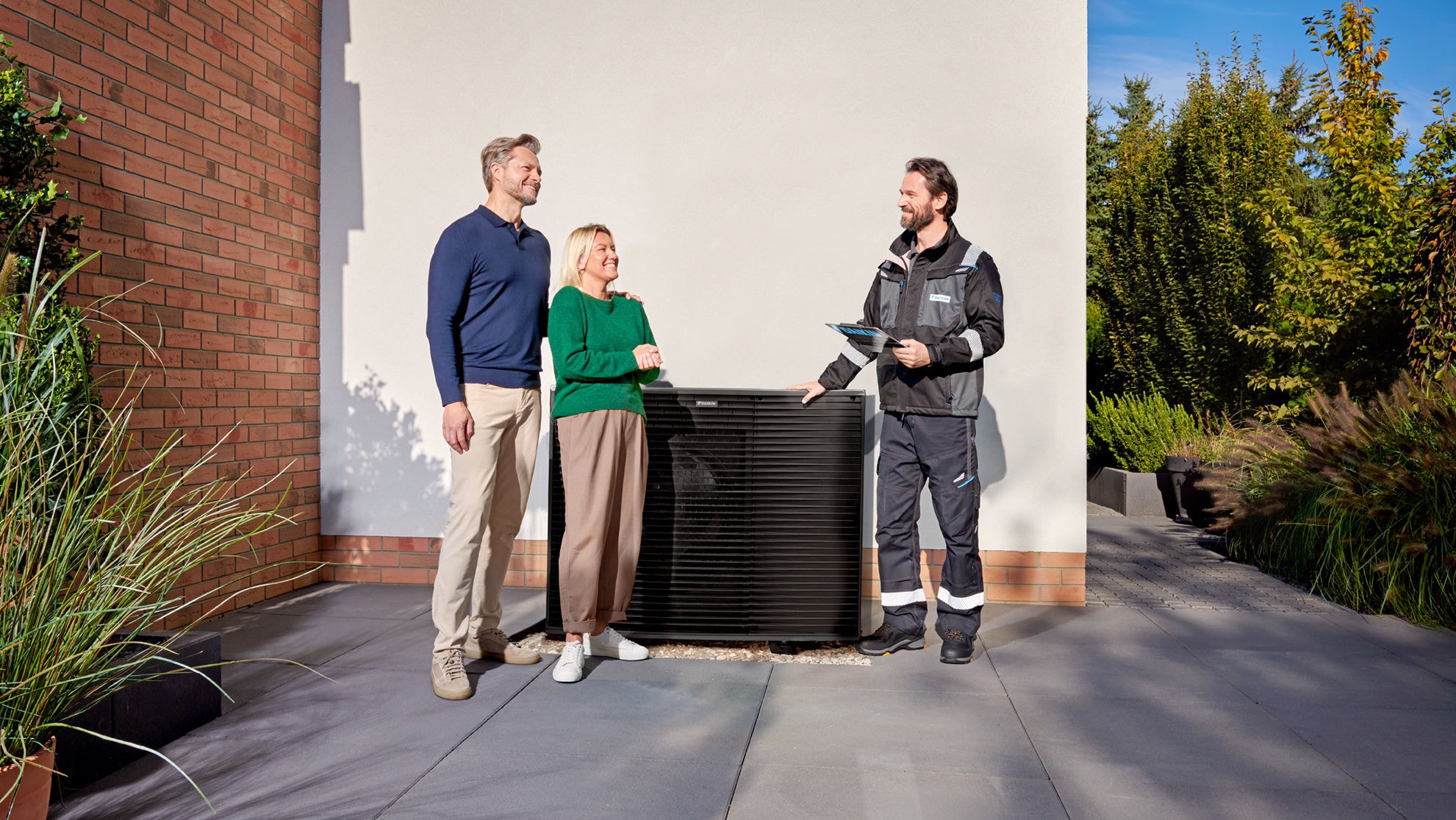 Vanjska jedinica instaliranog uređaja Daikin Altherma