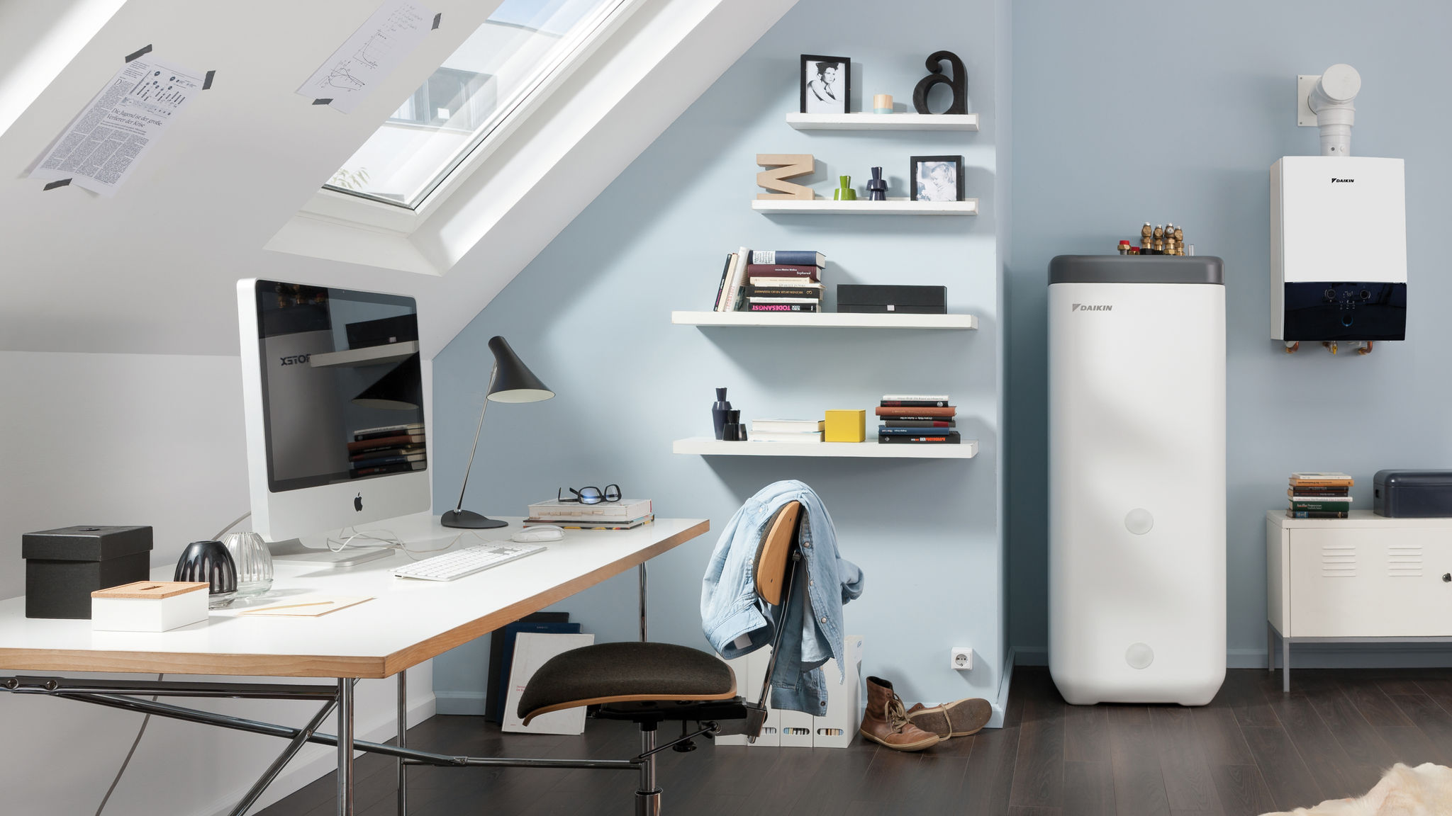 Daikin spremnik za toplu vodu integrisan u sobu u studentskom domu
