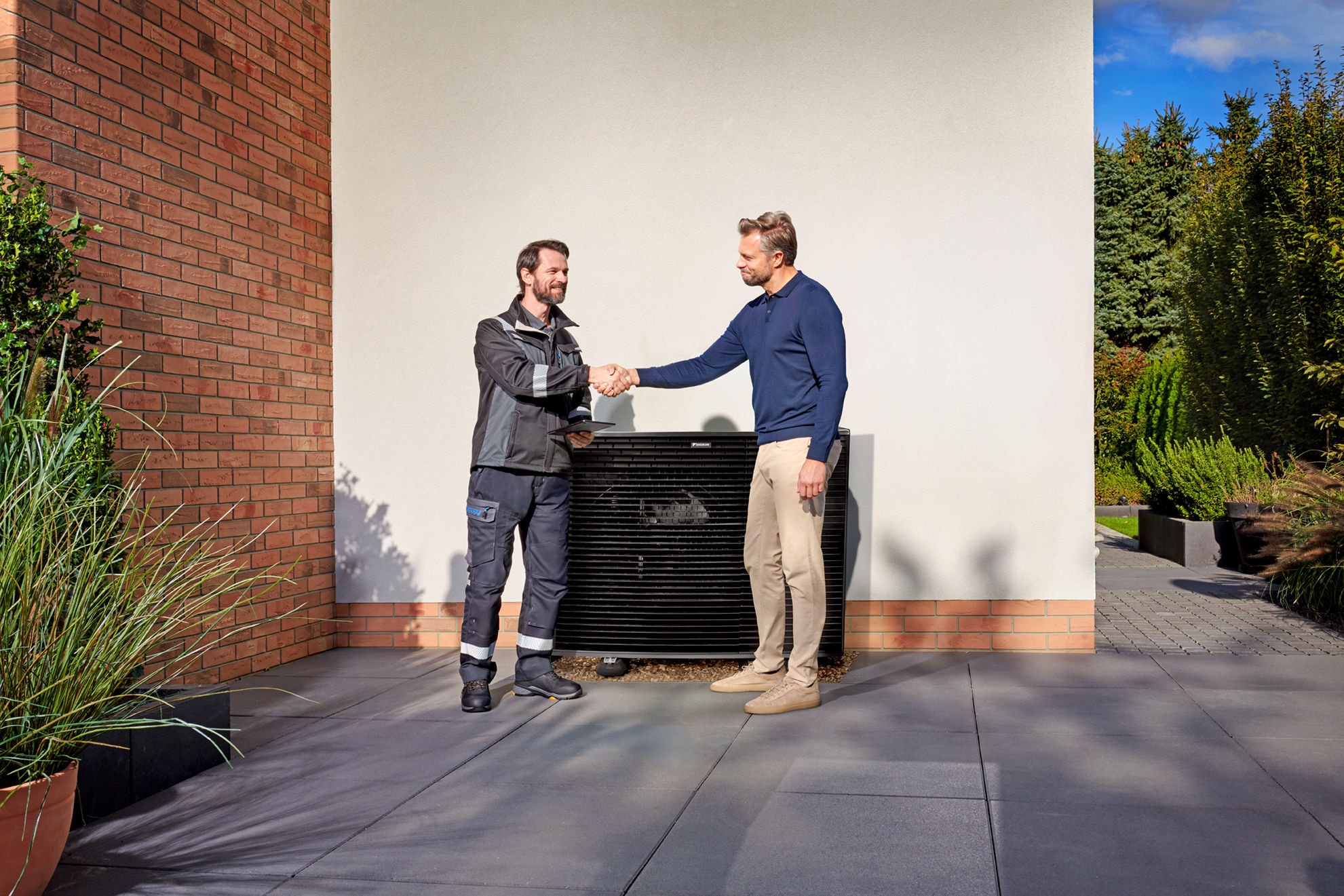 Vanjska jedinica ugrađene toplotne pumpe Daikin Altherma