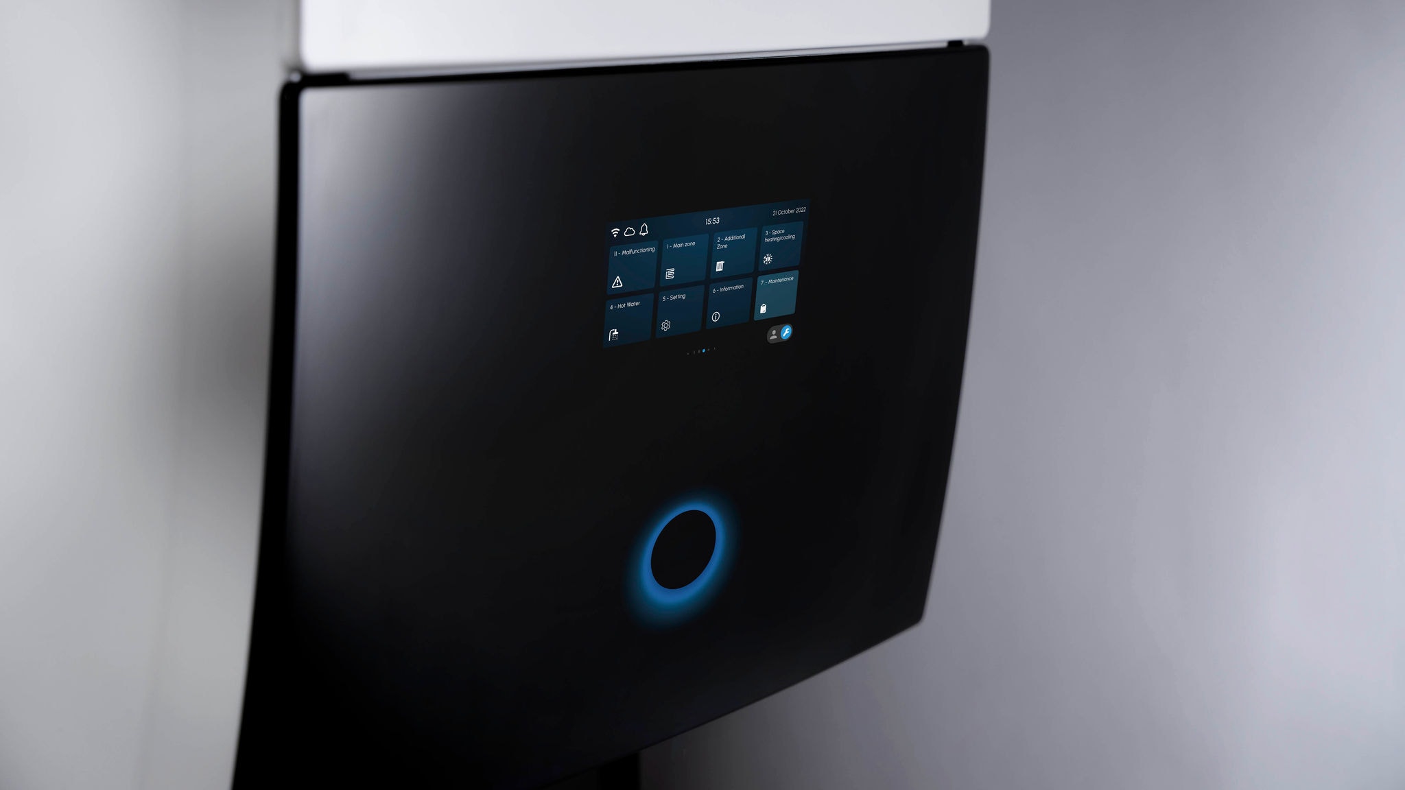 Daikin Altherma 4 H W touchscreen
