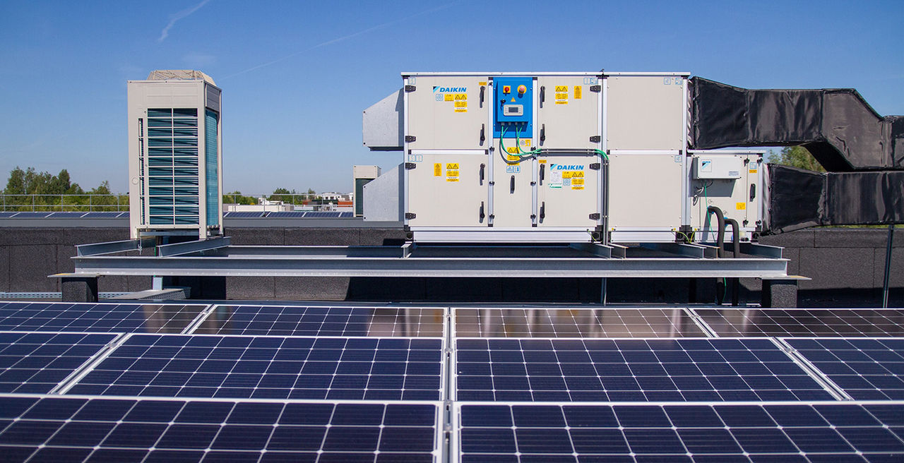 Ugradnja klima komore na krov