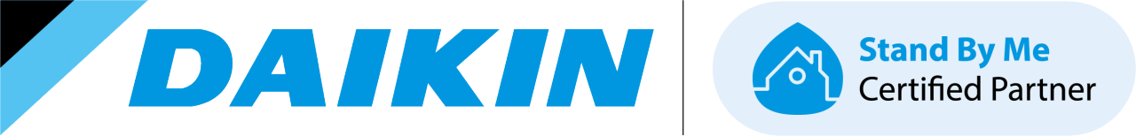 Logotip Daikin Stand By Me Certified Partner programa