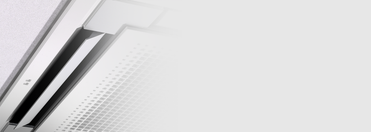 potpuno ravna kazetna jedinica pojedinačno upravljanje klapnama